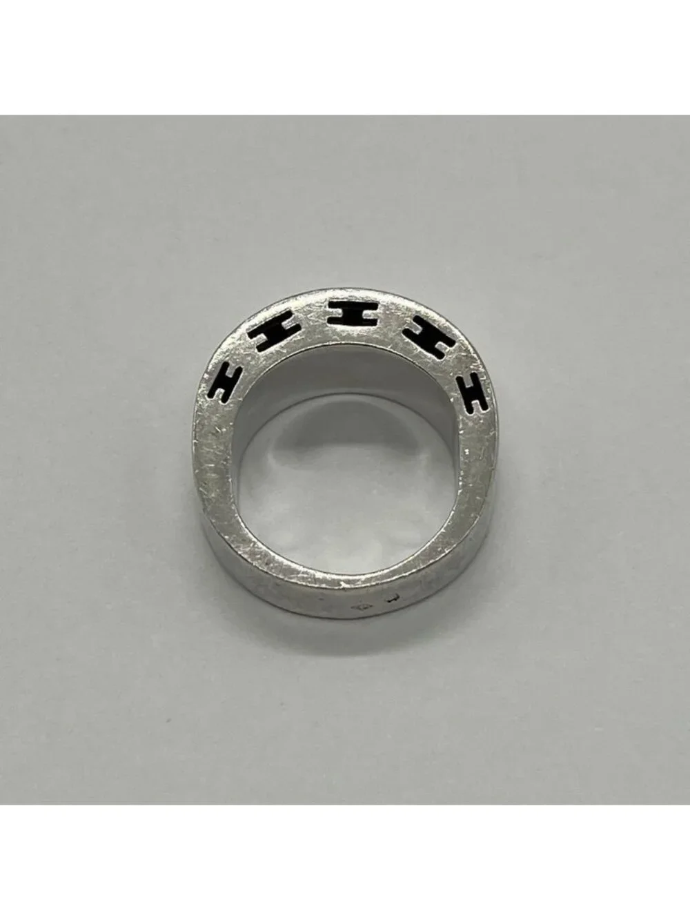 Hermes Clarte Ring Size 53 SV 925